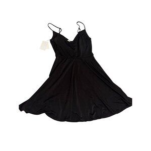 Abound Womens Black Sleeveless Fit & Flare Dress XS